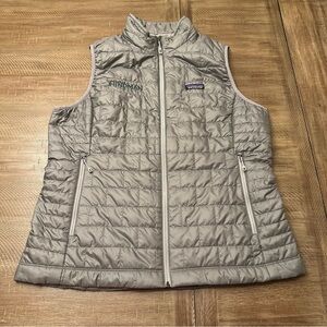Patagonia Gray Quilted Vest